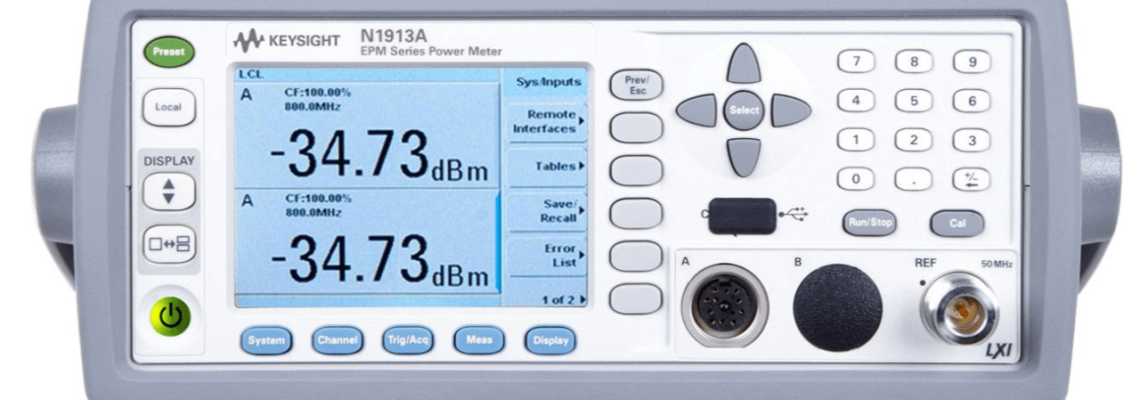 N1913A EPM Series Single-Channel Power Meter Keysight Technologies