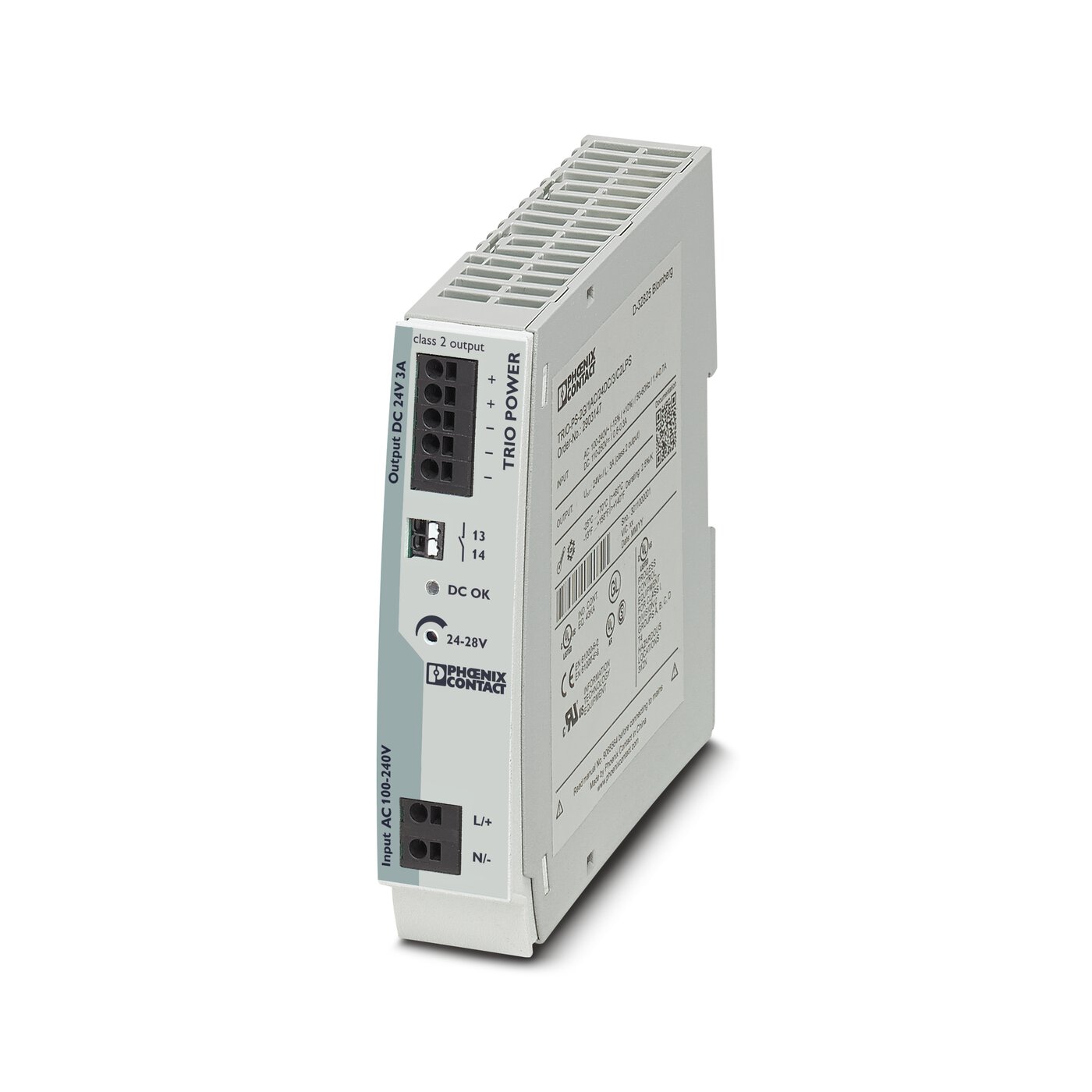 TRIO-PS-2G/1AC/24DC/3/C2LPS - Power supply unit 2903147 PHOENIX CONTACT