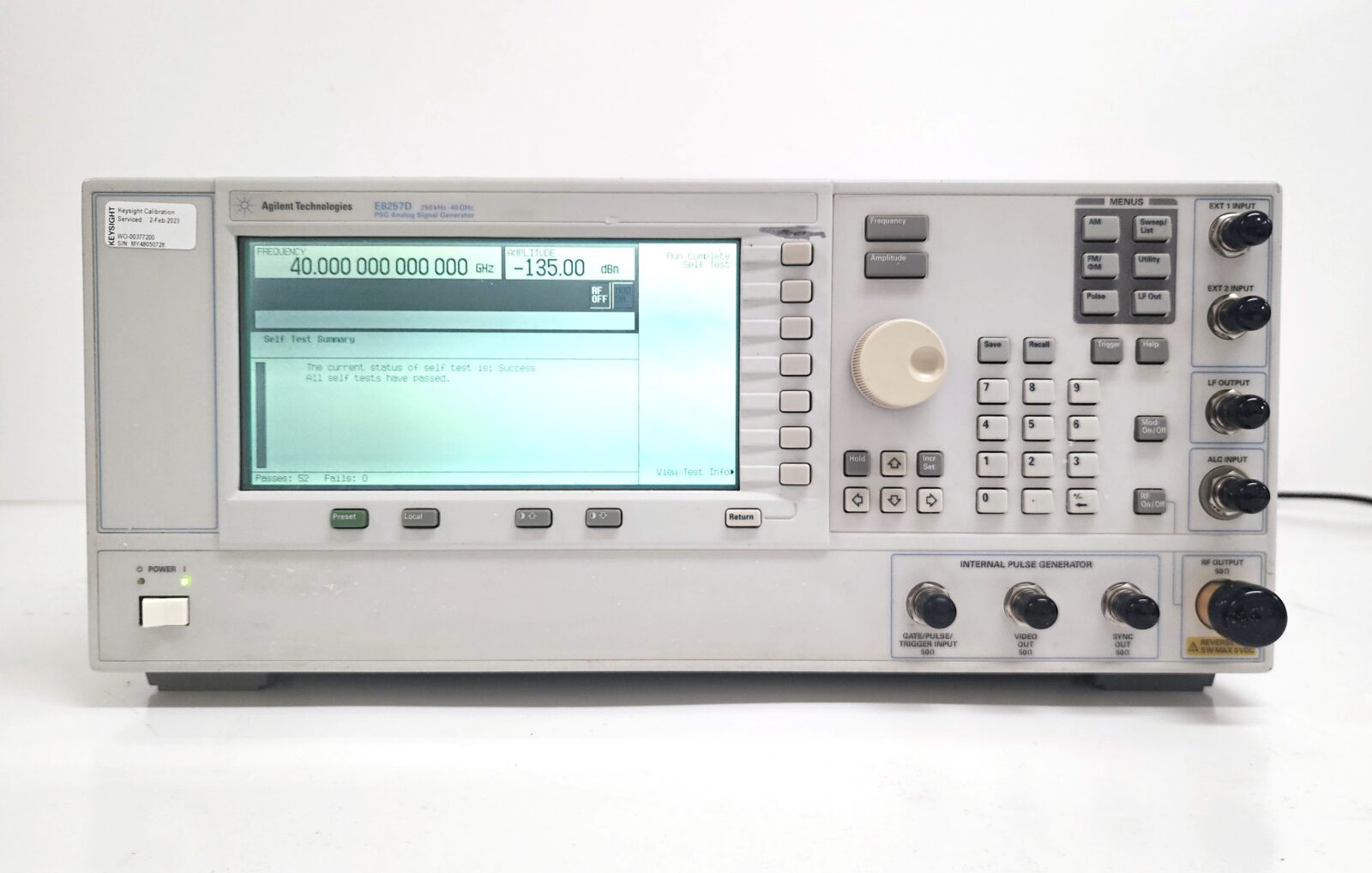E8257D PSG Microwave Keysight