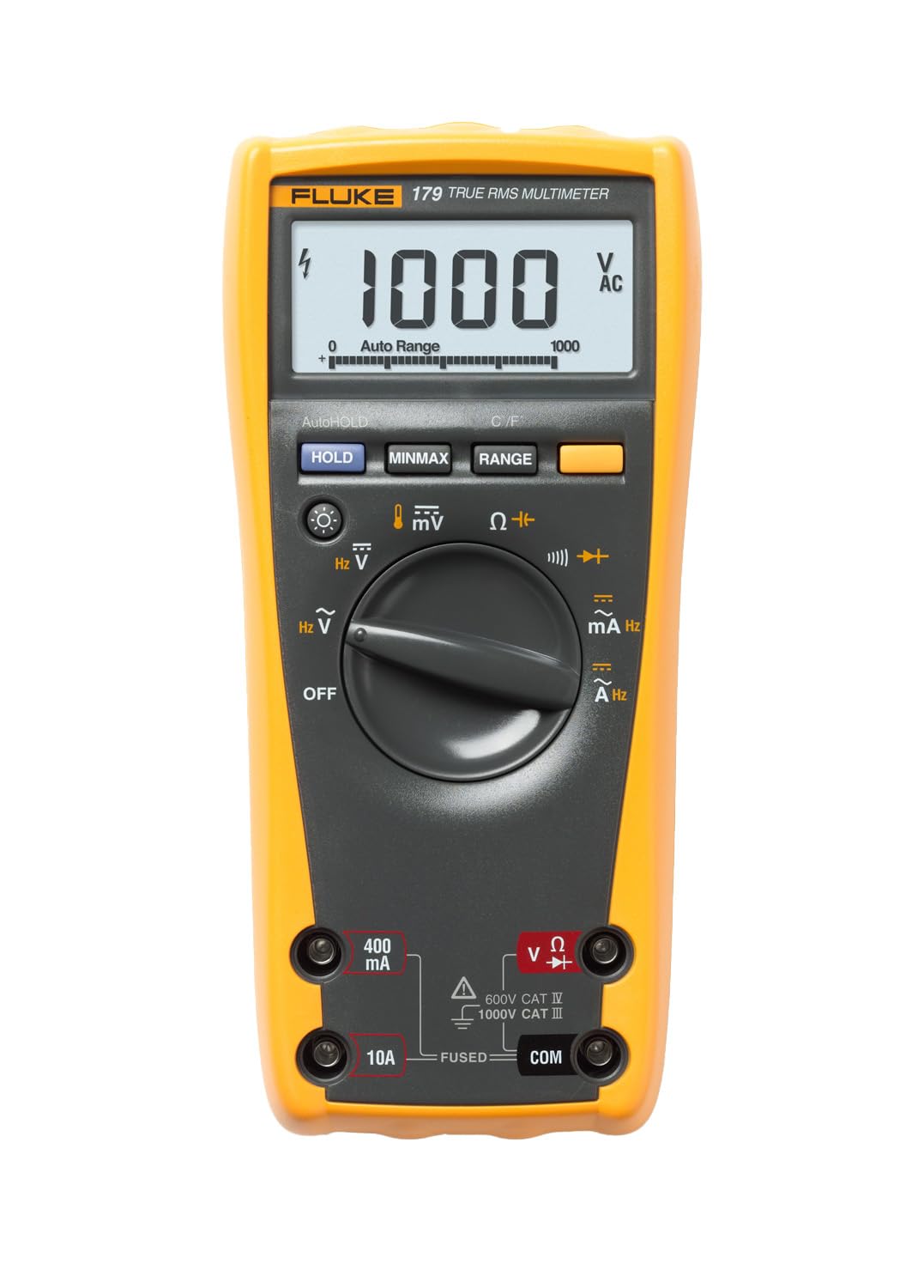 Fluke 179 TRMS Digital Multimeter with temperature readings